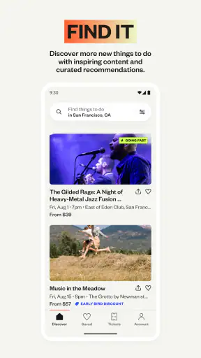 Eventbrite App screenshot