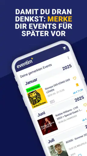 EVENTIM DE: Tickets for Events screenshot