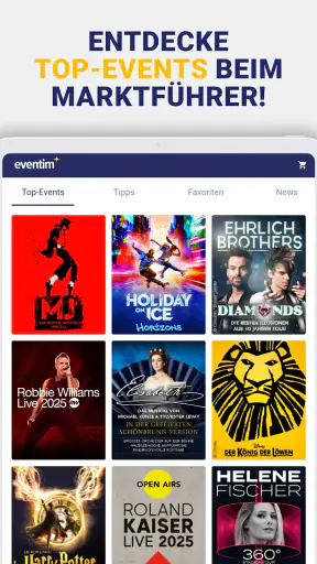EVENTIM DE: Tickets for Events screenshot