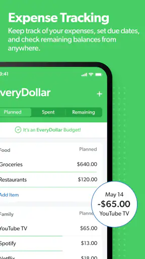EveryDollar: Budget Planning screenshot