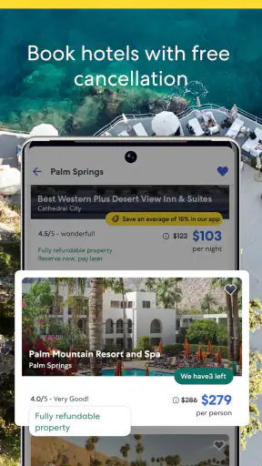 Expedia: Hotels, Flights, Cars screenshot