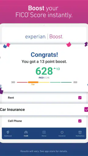 Experian screenshot