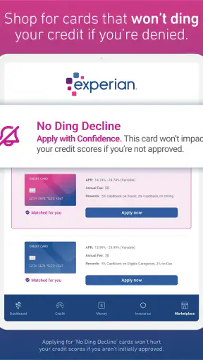 Experian screenshot