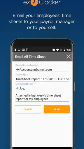 ezClocker: Employee Time Track screenshot