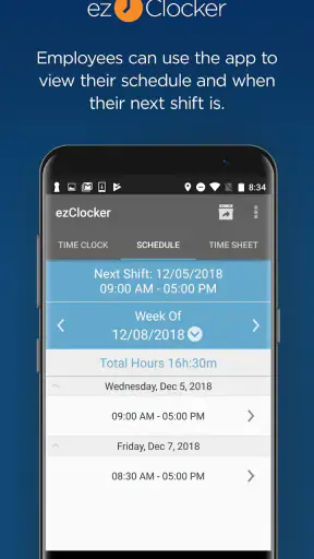 ezClocker: Employee Time Track screenshot