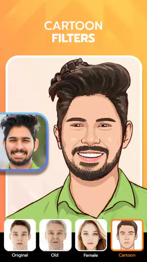 FaceLab Face Editor App, Aging screenshot