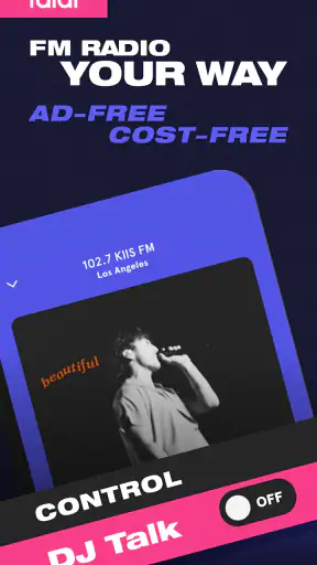 faidr: FM Radio & Music screenshot
