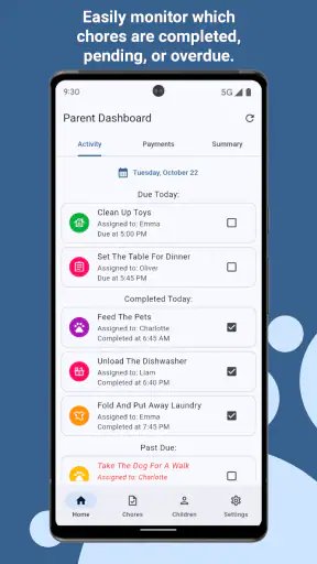 Family Chore Manager screenshot