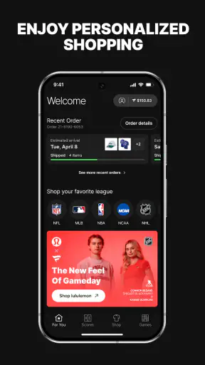 Fanatics: Shop NFL, NBA & More screenshot