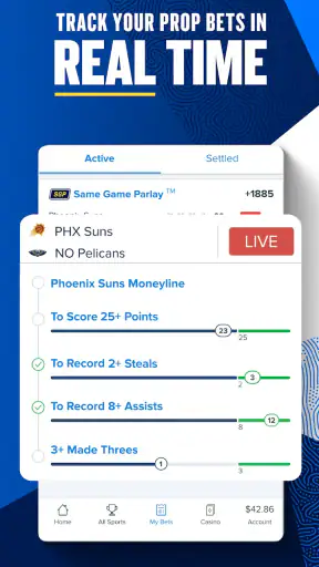 FanDuel Sportsbook & Casino screenshot