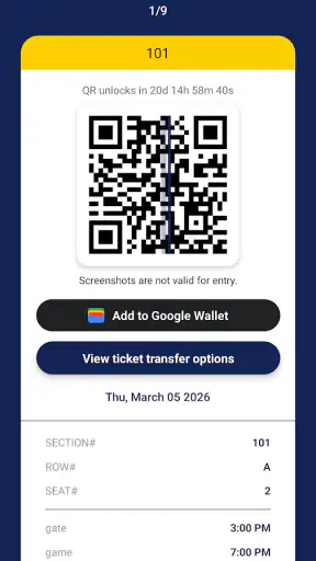 Fans First Tickets screenshot