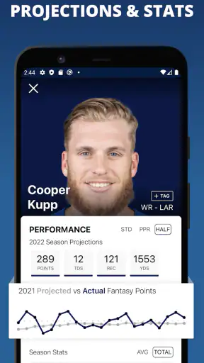 Fantasy Football Draft Wizard screenshot