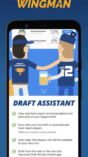 Fantasy Football Draft Wizard screenshot