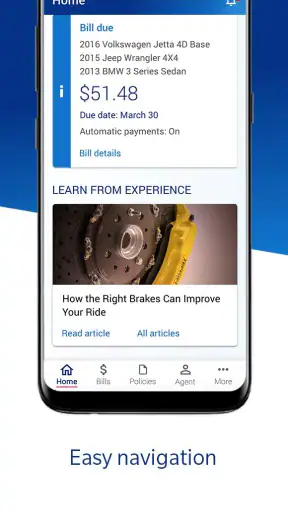 Farmers Insurance Inc. screenshot
