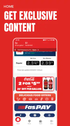 fas REWARDS® screenshot