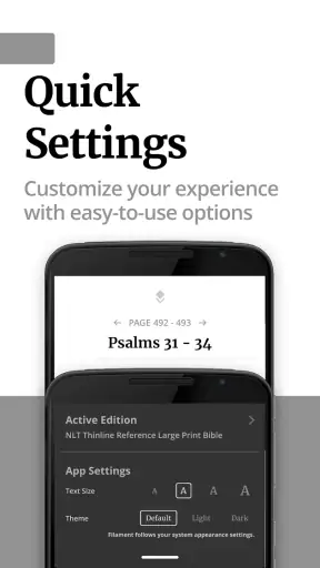 Filament Bible screenshot