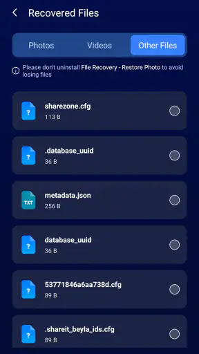 File Recovery - Restore Photo screenshot