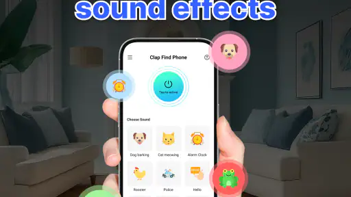 FiMe: Find Phone By Clap Hand screenshot