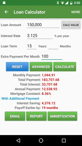 Financial Calculators Pro screenshot