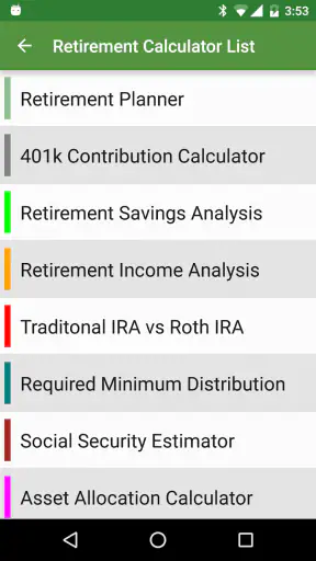Financial Calculators Pro screenshot