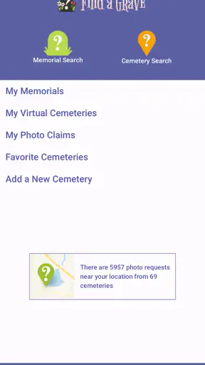 Find a Grave screenshot