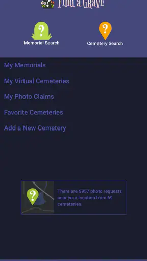 Find a Grave screenshot