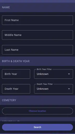 Find a Grave screenshot