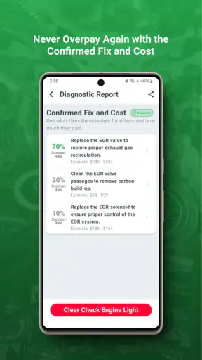 FIXD OBD2 Scanner screenshot