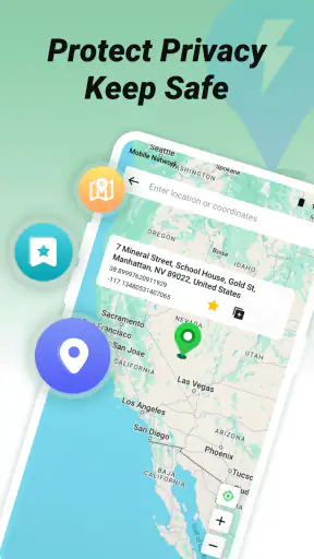 FlashGo: Fake GPS Location screenshot