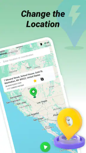 FlashGo: Fake GPS Location screenshot