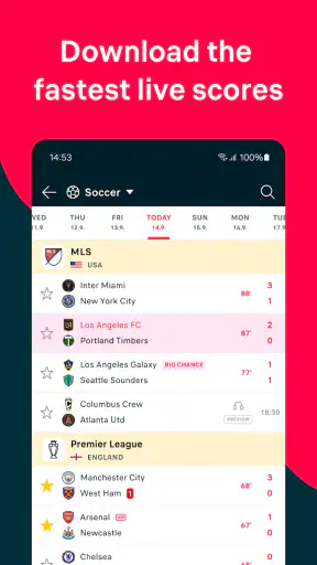 Flashscore: Scores & News screenshot
