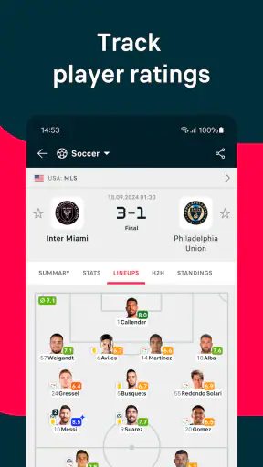 Flashscore: Scores & News screenshot