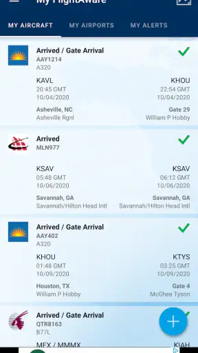 FlightAware Flight Tracker screenshot