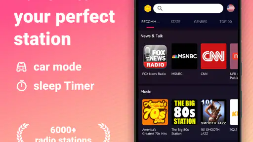 FM Radio, Live FM, Live radio screenshot