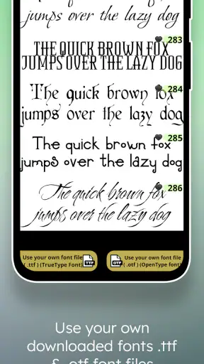 Fonts - Logo Maker screenshot