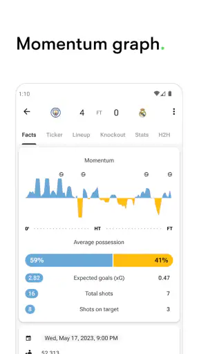 FotMob - Soccer Live Scores screenshot
