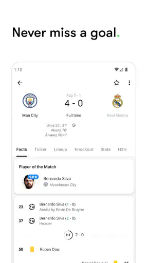 FotMob - Soccer Live Scores screenshot