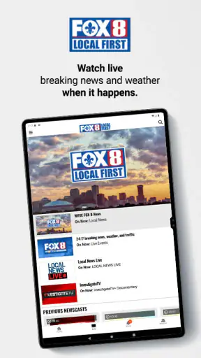 FOX 8 WVUE Mobile screenshot