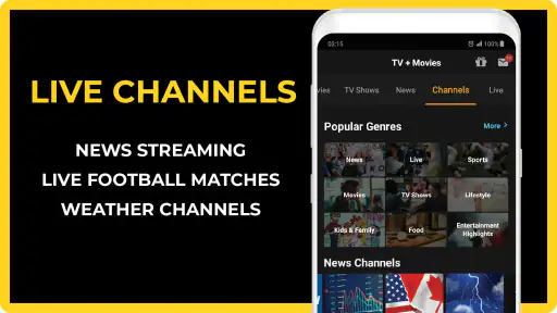 FREECABLE© TV App: Shows, News screenshot