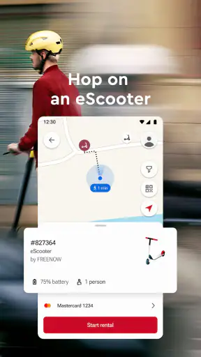 FREENOW - Taxi and more screenshot
