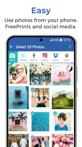 FreePrints Photobooks screenshot