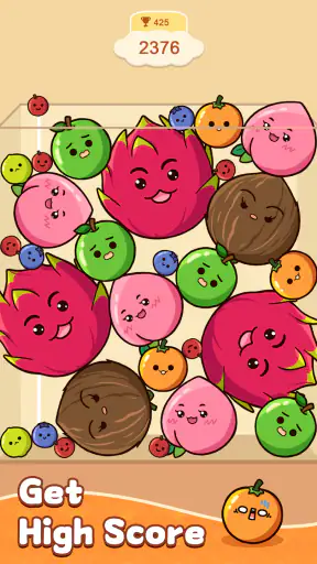 Fruit Merge: Juicy Drop Game screenshot