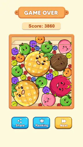Fruit Merge: Juicy Drop Game screenshot