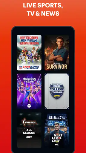 Fubo: Watch Live TV & Sports screenshot