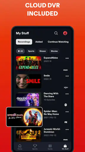 Fubo: Watch Live TV & Sports screenshot