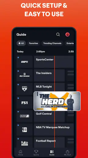 Fubo: Watch Live TV & Sports screenshot