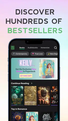 Galatea: Books & Audiobooks screenshot