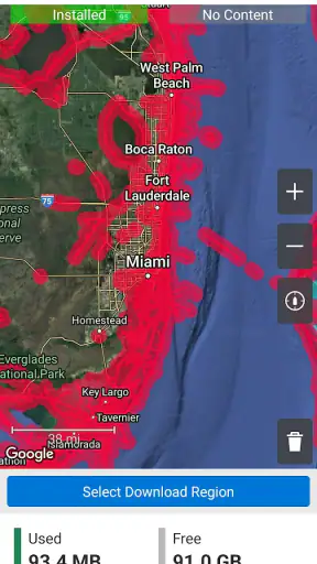 Garmin ActiveCaptain® screenshot