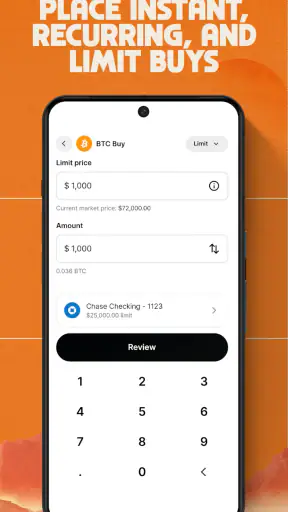 Gemini: Bitcoin Credit Card screenshot