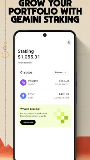 Gemini: Bitcoin Credit Card screenshot